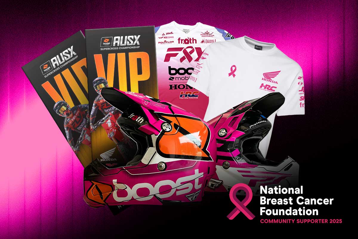 Honda Racing Australia gets behind the National Breast Cancer Foundation!